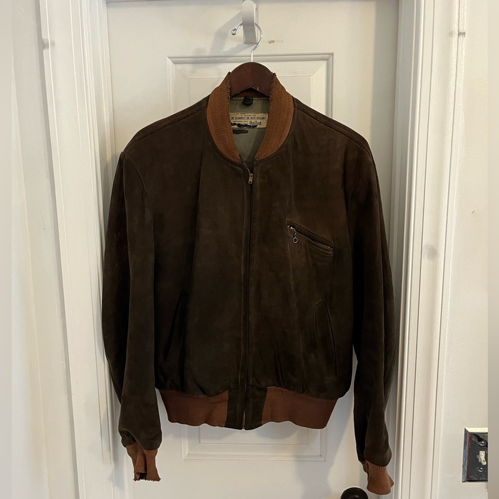 Vintage‎ 50/60’s Suede Bomber